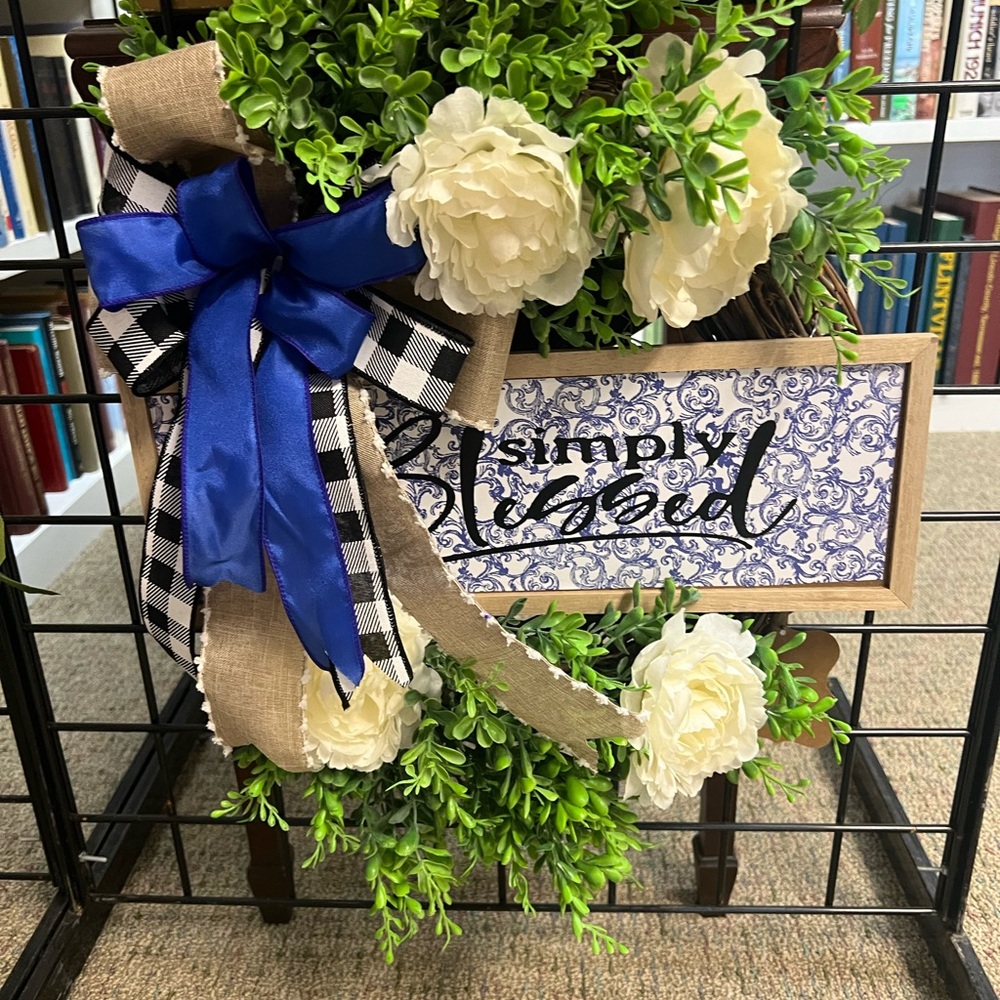 Grapevine wreaths - cream colored inventory